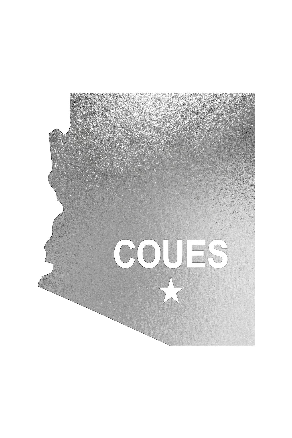 COUES Capital Of The World Decal